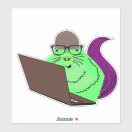 Naughty Squirrel #144 Sticker