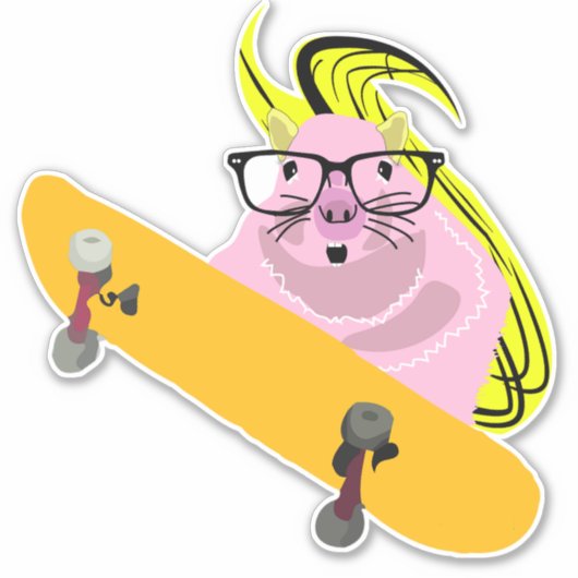 Naughty Squirrel #147 Sticker (Voorkant)