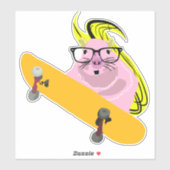 Naughty Squirrel #147 Sticker (Vel)