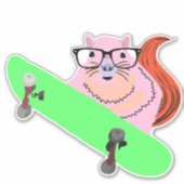 Naughty Squirrel #149 Sticker (Voorkant)