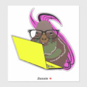 Naughty Squirrel #152 Sticker (Vel)