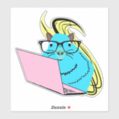 Naughty Squirrel #153 Sticker (Vel)