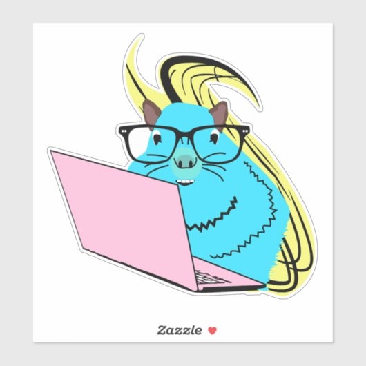 Naughty Squirrel #153 Sticker (Vel)