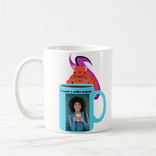 Naughty Squirrel #156 Koffee Human Koffiemok (Links)