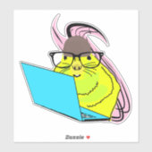Naughty Squirrel #162 Sticker (Vel)