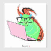 Naughty Squirrel #163 Sticker (Vel)