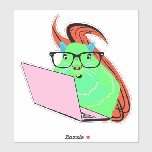 Naughty Squirrel #163 Sticker (Vel)