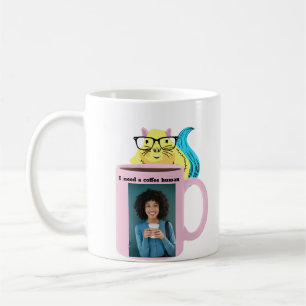 Naughty Squirrel #168 Coffee Human Koffiemok