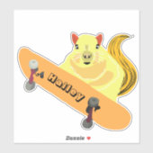 Naughty Squirrel #169 Hailey Sticker (Vel)