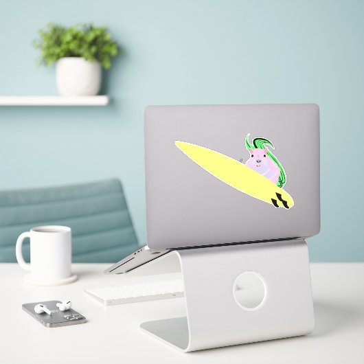 Naughty Squirrel #173 Sticker (Laptop op bureau)