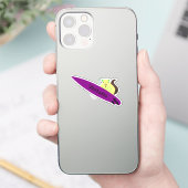 Naughty Squirrel #1768 Surfing Sticker (Telefoon)