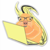 Naughty Squirrel #176 Sticker (Voorkant)