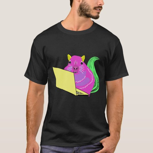 Naughty Squirrel #177 T-shirt (Voorkant)