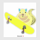 Naughty Squirrel #186 Sticker (Vel)