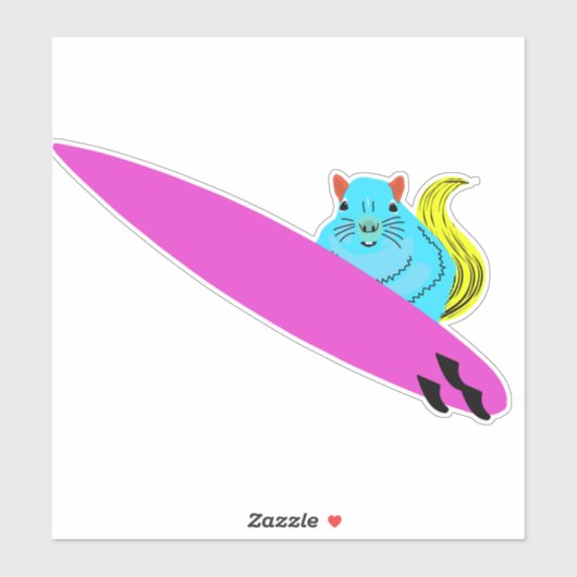 Naughty Squirrel #204 Sticker (Vel)