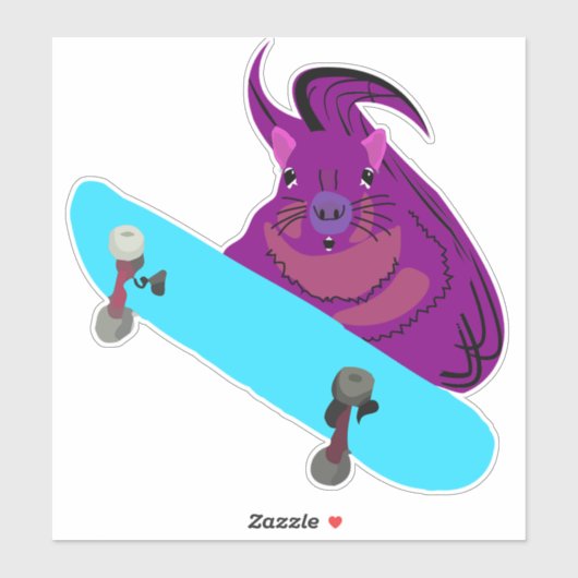 Naughty Squirrel #206 Sticker (Vel)