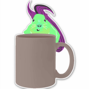 Naughty Squirrel #208 Sticker