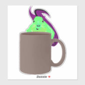 Naughty Squirrel #208 Sticker (Vel)