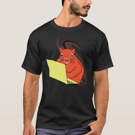 Naughty Squirrel #209 T-shirt (Voorkant)