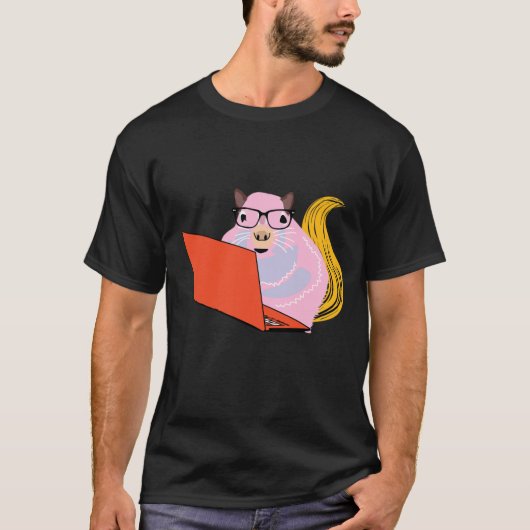 Naughty Squirrel #224 T-shirt (Voorkant)