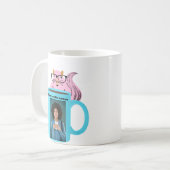 Naughty Squirrel #227 Coffee Human Koffiemok (Voorkant links)