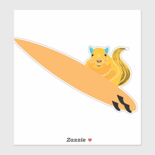 Naughty Squirrel #236 Sticker (Vel)