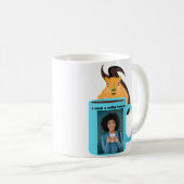 Naughty Squirrel #240 Coffee Human Koffiemok (Voorkant rechts)