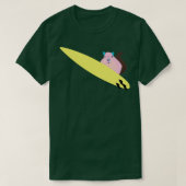 Naughty Squirrel 249 Surfing T-shirt (Design voorkant)