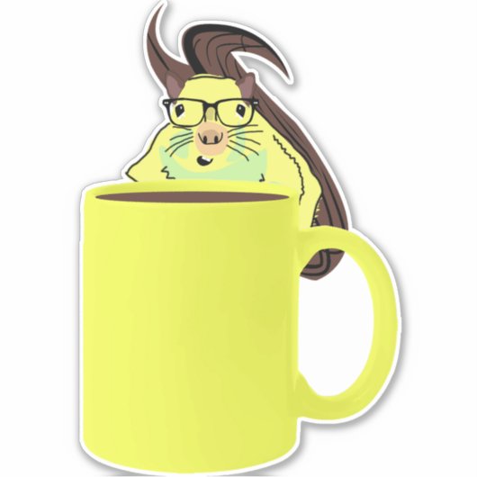 Naughty Squirrel #250 Sticker (Voorkant)