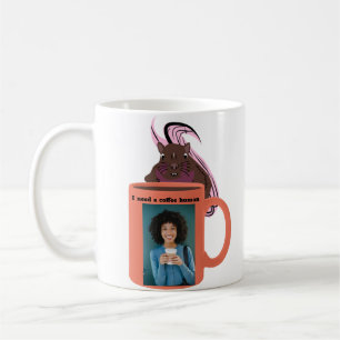 Naughty Squirrel #259 Coffee Human Koffiemok