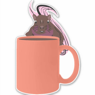 Naughty Squirrel #259 Sticker