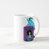 Naughty Squirrel #260 Coffee Human Koffiemok (Voorkant rechts)