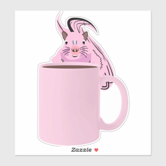 Naughty Squirrel #270 Sticker (Vel)