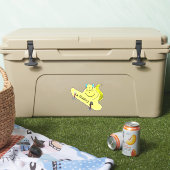 Naughty Squirrel #283 Hailey Skateboarding Sticker (Koeler)