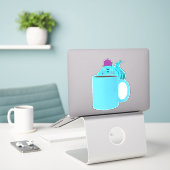Naughty Squirrel #302 Sticker (Laptop op bureau)