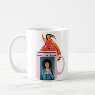 Naughty Squirrel #306 Koffee Human Koffiemok