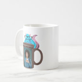 Naughty Squirrel #318 Coffee Human Koffiemok (Voorkant links)