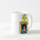 Naughty Squirrel #330 Coffee Human Koffiemok (Voorkant rechts)