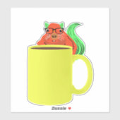 Naughty Squirrel #340 Sticker (Vel)