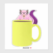 Naughty Squirrel #344 Sticker (Vel)