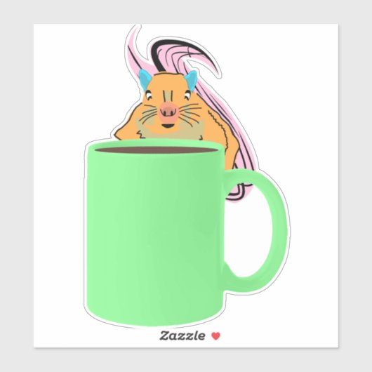 Naughty Squirrel #346 Sticker (Vel)