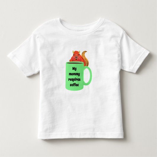 Naughty Squirrel #356 Toddler Kinder Shirts (Voorkant)