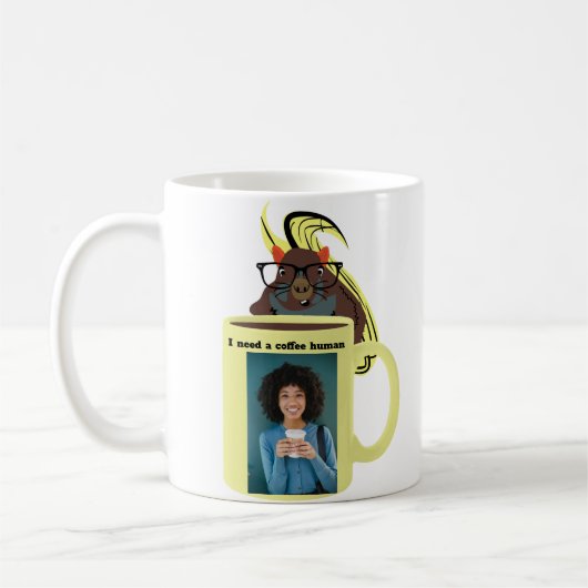 Naughty Squirrel #396 Koffee Human Koffiemok (Links)
