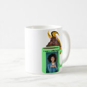 Naughty Squirrel #397 Coffee Human Koffiemok (Voorkant rechts)
