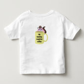 Naughty Squirrel #398 Toddler Kinder Shirts (Achterkant)
