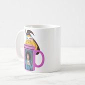 Naughty Squirrel #399 Coffee Human Koffiemok (Voorkant links)
