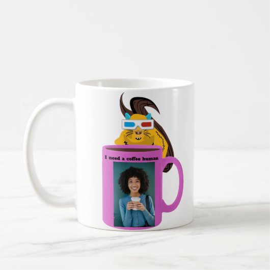 Naughty Squirrel #399 Coffee Human Koffiemok (Links)