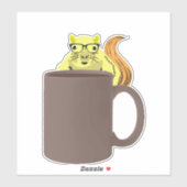 Naughty Squirrel #419 Sticker (Vel)