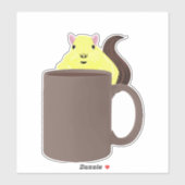 Naughty Squirrel #432 Sticker (Vel)