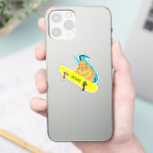 Naughty Squirrel #440 Brett Skateboarden Sticker (Telefoon)